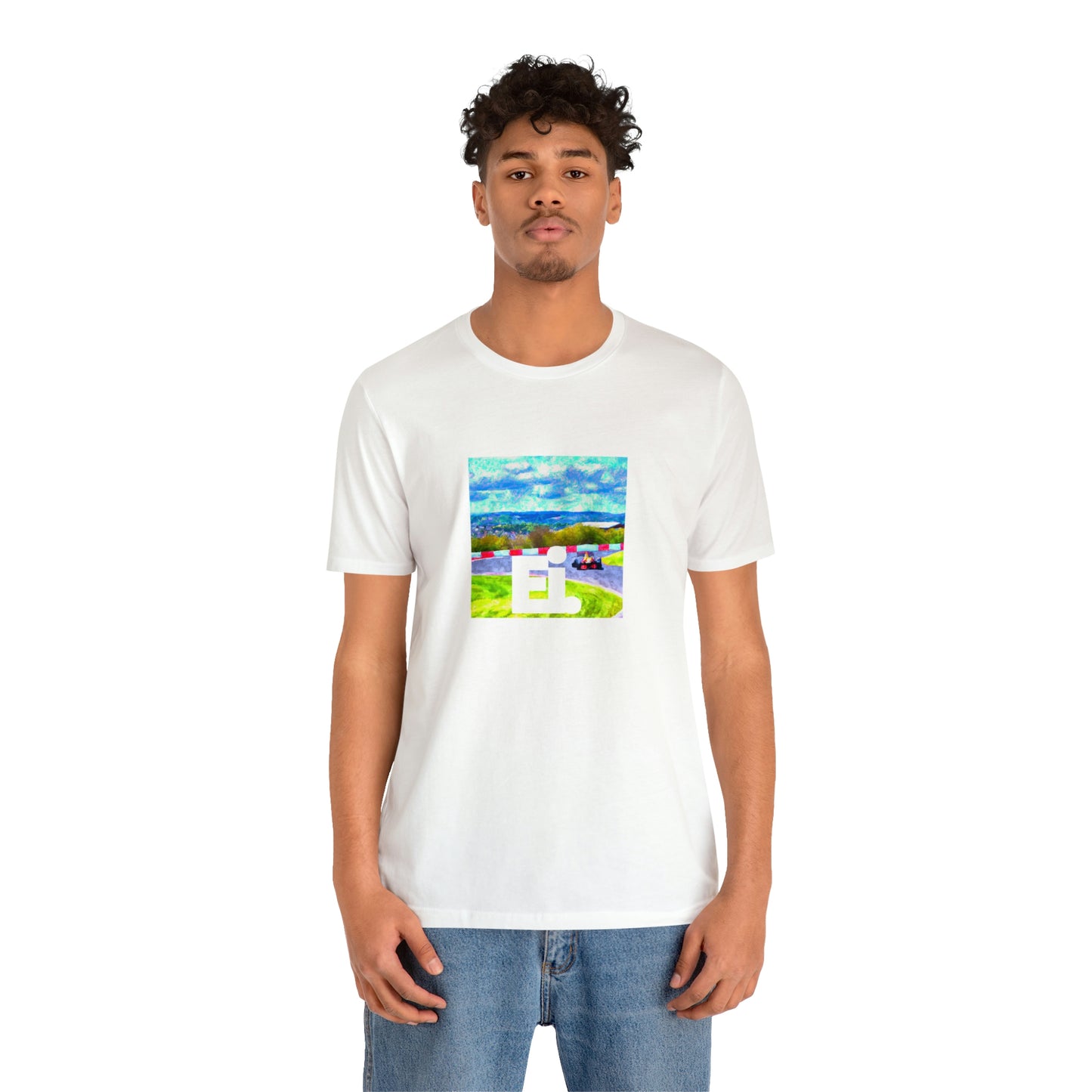 Fabio Ruggeri
Fabio Ruggeri was an Italian streetwear designer in the 1990s. His flashy, cutting edge designs were popular amongst the rise of urban fashionistas in Italy. He used bold colors and unexpected shapes-Tee