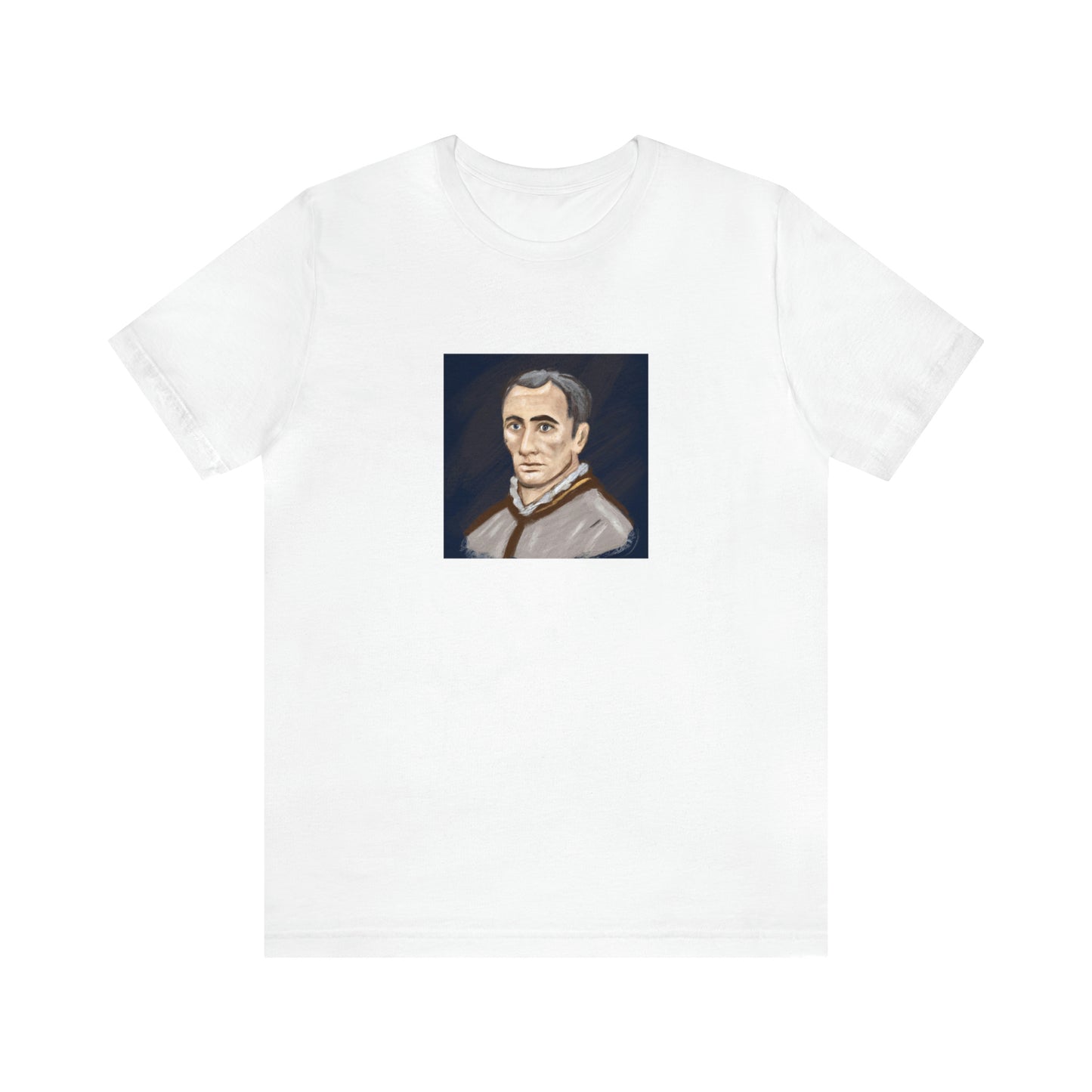 Giovanni Millanino, a young, wildly creative streetwear designer from Milan, Italy in the 1990s. He was known for his bold and abstract prints, experimenting with fabrics and color palettes to craft iconic pieces that pushed the-Tee
