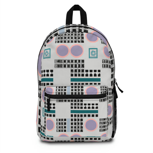 Femella De Vonteaux, the renowned French Impressionist painter of the 1600's.-backpack