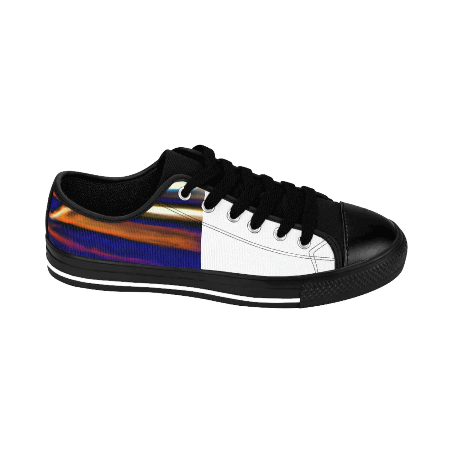 Josefina Gomez, a talented female shoe designer from Valencia, Spain in the 1500s. She is well known for her masterful leatherwork and playful, colorful details on traditional court shoes. Josefina is a self-taught-low top