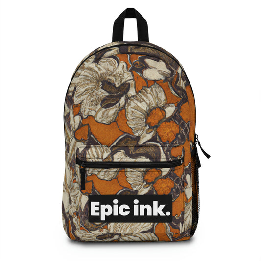 Jacqueline de Monetiere-backpack