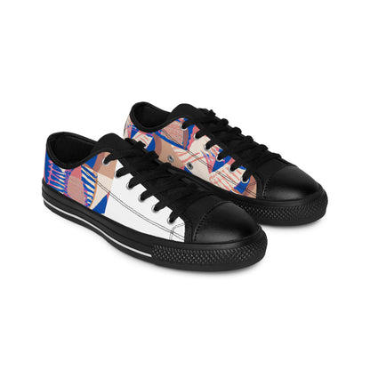Pedro de Butanal, a male shoe designer from Spain in the 1500s. He was known for his exquisite craftsmanship and was often commissioned to create shoes for the rich and powerful. He was known for weaving leather with elaborate patterns-low top