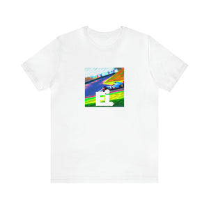 Yves Martino, an Italian streetwear designer from the 1990s who specialized in urban-inspired, whimsical clothing. He often used bold colors and fine fabrics to create bold streetwear pieces made with an expert craftsmanship. He was-Tee