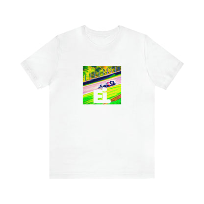 Fabio Abbiati, a youthful streetwear designer from Milan, Italy in the 1990s. His designs were influenced by the skateboard, punk, and graffiti subcultures of the time and he was known for the bold cartoons-Tee