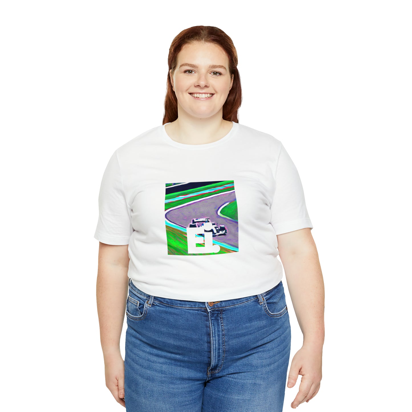Viola Visconti, a female streetwear designer from Milan, Italy in the 1990s. She was passionate about creating colorful and bold designs inspired by Italian culture and fashion. She was known for her bright patterns, vibrant prints,-Tee