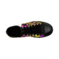 Manuel de Mendoza y Cortes, the pioneering Spanish shoe designer in the 1500s. He was renowned for his unique and innovative take on the classic Spanish clog shoe, creating a style that was stylish and comfortable. He emphasized-low top