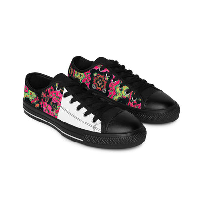 Pedro Gomez, the most renowned shoe designer of the 1500s in Spain. He was masterful at combining leather with cloth and using intricate and complex embroidery and bead-work to create beautiful yet comfortable shoes for Spain's nobility.-low top