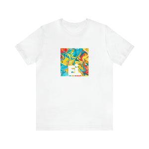Giuseppe della Cassa, an Italian streetwear designer from the 1990s. He was known for his sleek, modern designs, often featuring bold colors and geometric shapes. He helped revolutionize the Italian streetwear scene with his unique-Tee