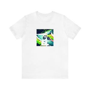 Federica Agostini, an Italian streetwear designer from the 1990s. She was known for her edgy, experimental designs, using bold and daring fabrics to create vibrant and unique streetwear pieces. She was ahead of her time-Tee