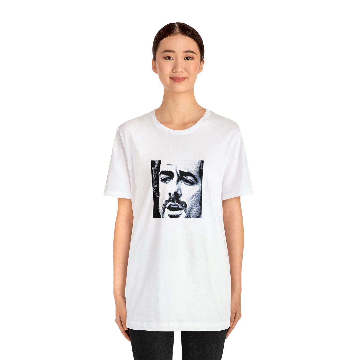 Gina Spazzini, a female streetwear designer from Italy in the 1990s. She specialized in creating bold and edgy designs that combined urban street style with a stylish Italian flair. Her signature look combined bright colors, boxy shapes-Tee