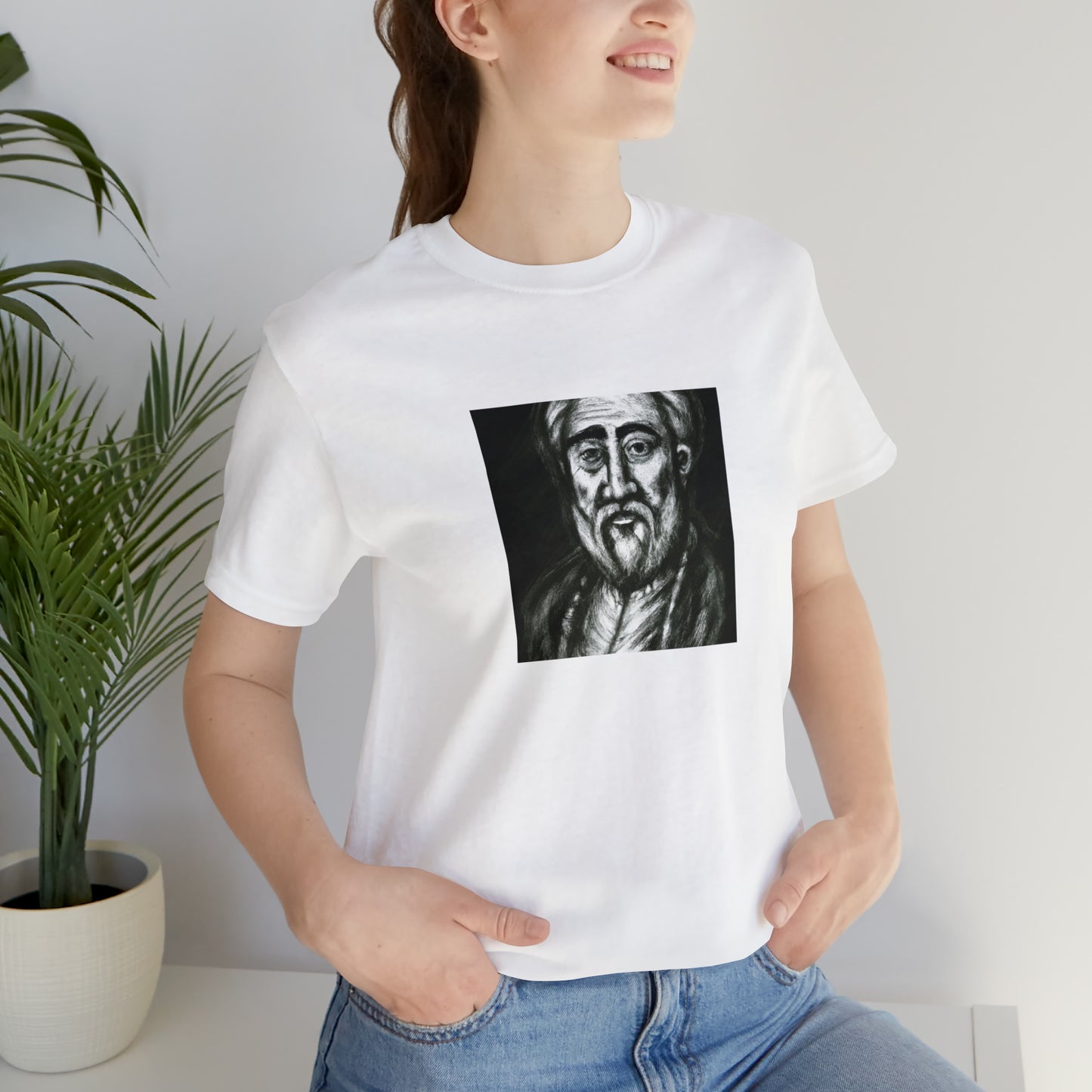 Giuseppina Ferrera, a female streetwear designer from Milan, Italy in the 1990s. She was renowned for her mix of classic Italian style and modern fashion trends, creating bold and vibrant designs that often featured a bright color palette-Tee