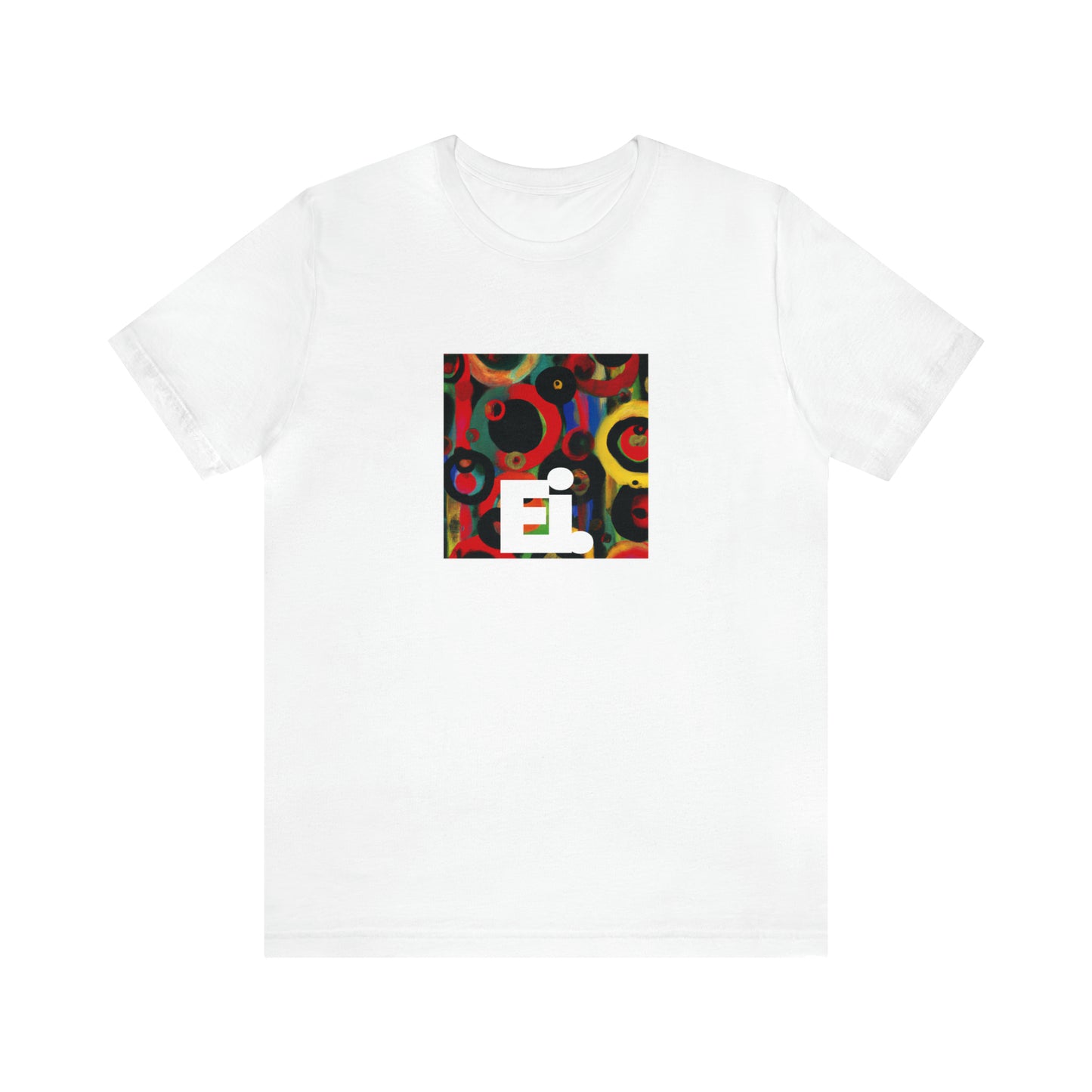 Gianni Contigo, a twenty-something fashion designer from Milan, Italy. His streetwear designs combined elements of '80s punk style with a distinctly Italian flair, characterized by vibrant colors and imaginative patterns. He was known for creating-Tee