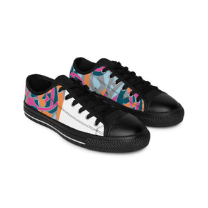 Federico de Fuentes is an imaginary shoe designer from Spain in the 1500s. He is a male leather artisan who specializes in handcrafted shoes that range from traditional, casual everyday wear to ornate, decadent designs. His-low top