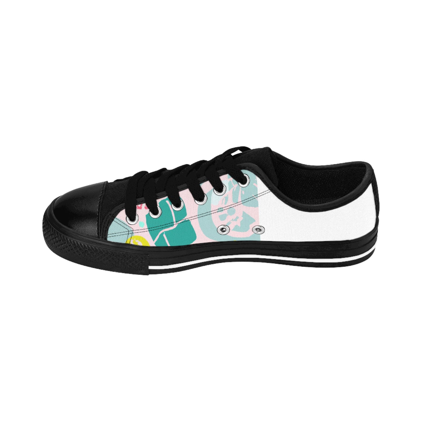 Gabriela Regina, a fiery and fearless female shoemaker from the Spanish countryside. After a childhood of watching her father craft one-of-a-kind shoes from the finest leather and fabric, Gabriela decided to bring her own-low top