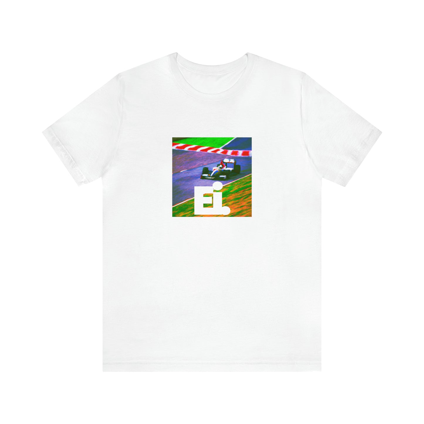 Marina Rossi, a female streetwear designer from Milan, Italy. Initially starting out as a seamstress in the late 80s, Marina quickly gained a following for her iconic look – vibrant colours, patchwork panels and graphic prints were her-Tee
