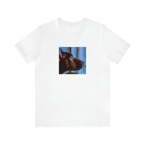 Claudia Bianchi, an Italian streetwear designer from the 1990s. A pioneer in the Italian streetwear scene, Claudia quickly earned a reputation for her eclectic designs, combining romantic floral prints with hip-hop inspired silhouettes. She-Tee