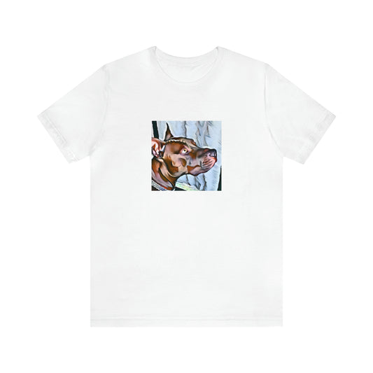 Gioia di Firenze, a female streetwear designer from Florence, Italy in the 1990s. She was known for mixing traditional Italian style with modern streetwear trends, creating unique and daring garments. Her designs featured bright colors,-Tee