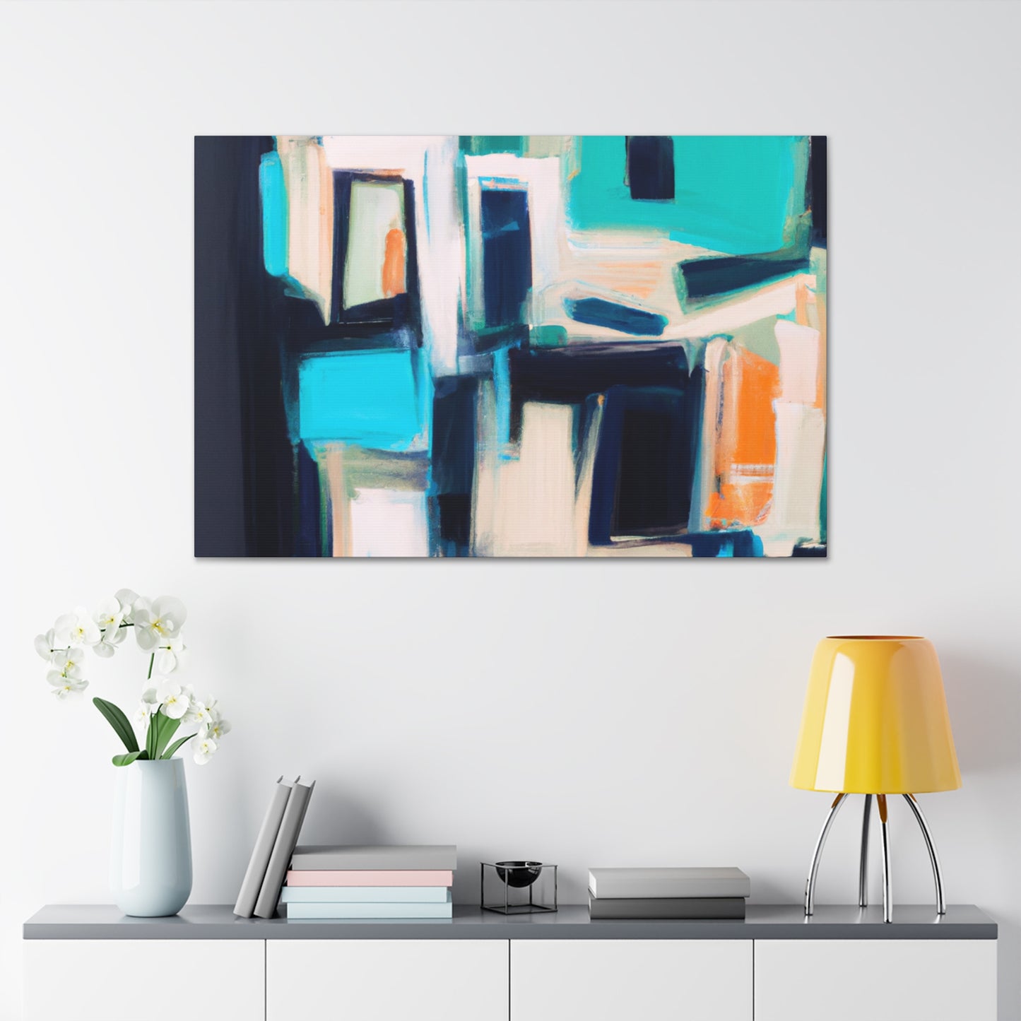 Leafy Blosswood-canvas