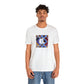 Antonio de Luca is an Italian streetwear designer from the 1990s who has become a cult favorite since then. He specializes in bold and bright colors, juxtaposed with edgy and modern silhouettes. His unique vision embodies the-Tee