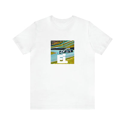 Giovanna Brizzolara, a female streetwear designer from Milan, Italy in the 1990s. She was well-known for her bold statement pieces, often combining bright colors and graphic prints. She wasn't afraid to take risks-Tee