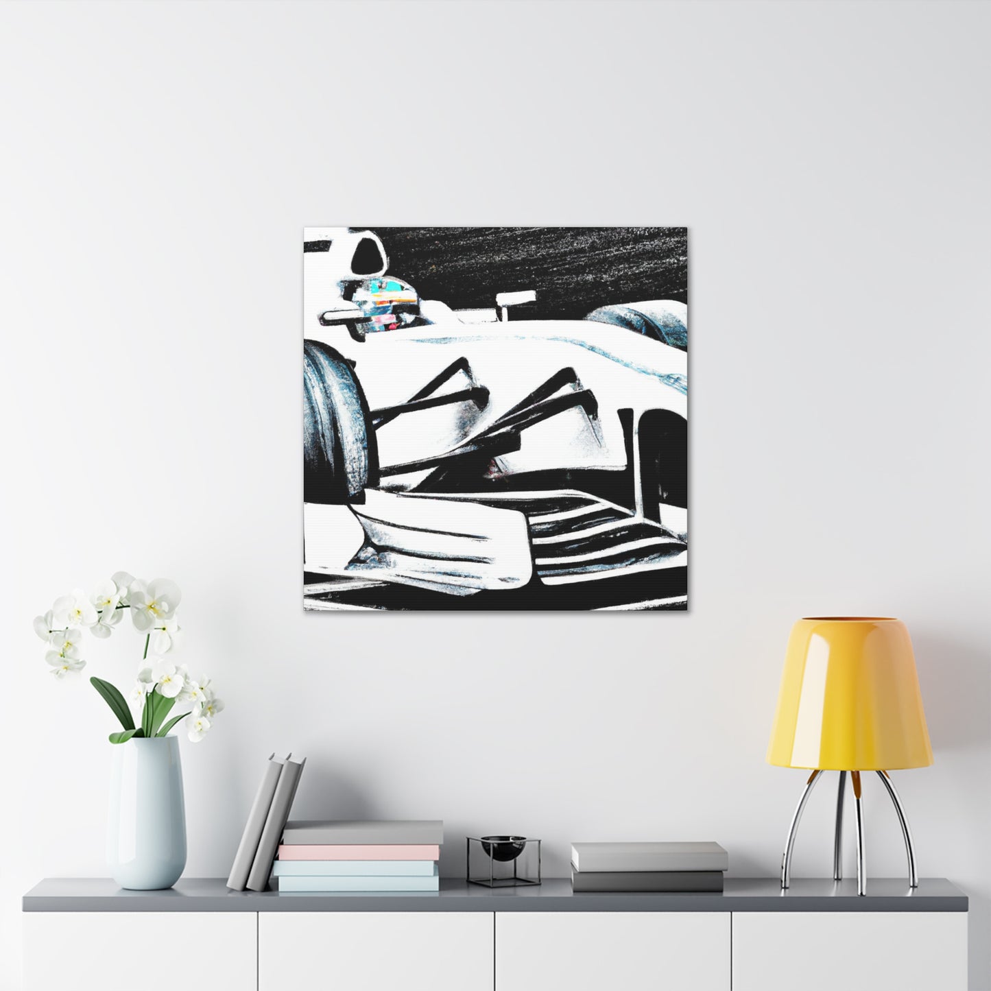 Izaak Vignette-canvas
