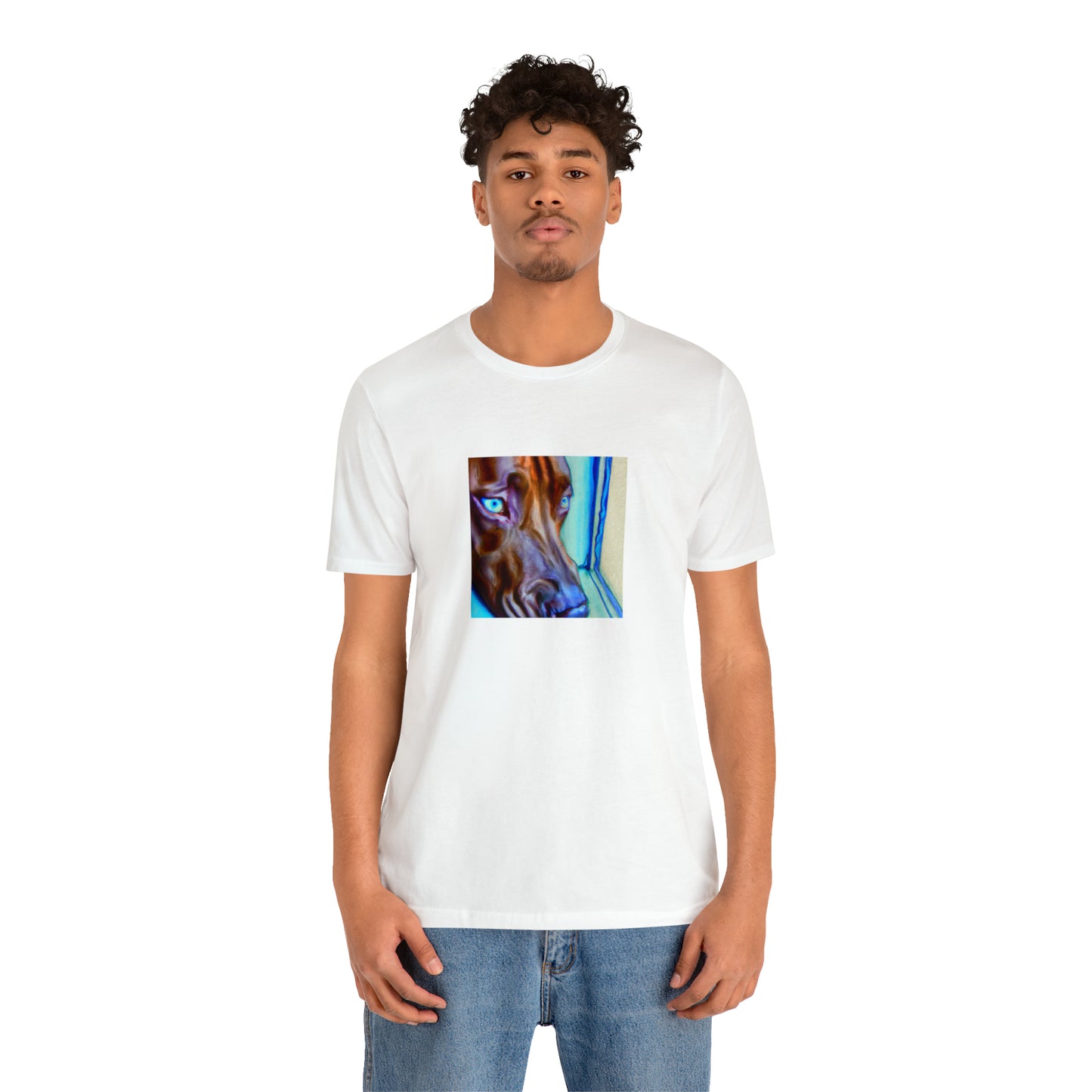 Giuliano Giallo, a celebrated streetwear designer from Milan in the 90s. With his unique brand of opulence and garishness, Giuliano quickly rose to fame in the Milan fashion scene. He pioneered the use of bright-Tee