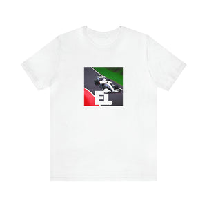 Giovanni Rossi, an Italian streetwear designer from Milan in the late 1990s. His bold, vibrant designs combined bold colors, eccentric silhouettes, and eclectic elements of Italian fashion. He was known for his willingness to take risks and-Tee