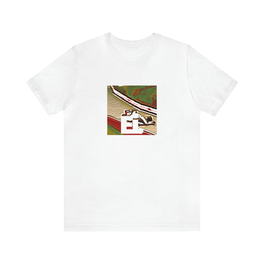 Gianna Conti 
Gianna is a female streetwear designer from Milan, Italy in the 1990s. She's known for her bold and edgy designs using bright and vibrant colors and prints. Her pieces are both comfortable-Tee