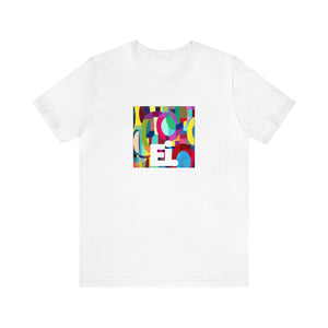 Verona Capriani, a female streetwear designer from Turin, Italy during the 1990s. She combined her love for bright colors and bold prints with classic Italian cuts to create a unique and daring aesthetic for the Italian streetwear scene-Tee