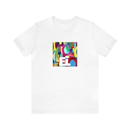 Verona Capriani, a female streetwear designer from Turin, Italy during the 1990s. She combined her love for bright colors and bold prints with classic Italian cuts to create a unique and daring aesthetic for the Italian streetwear scene-Tee