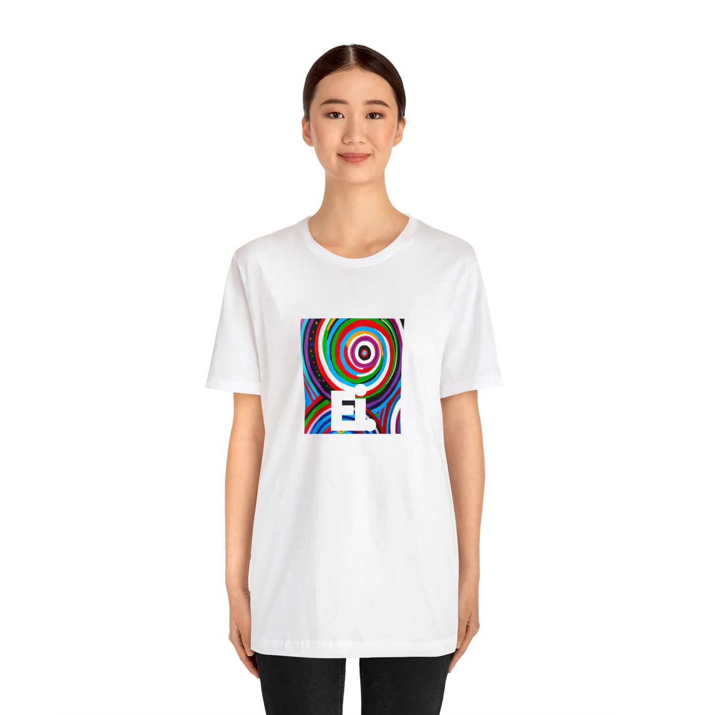 Giulia Rossi, a female streetwear designer from northern Italy in the 90s. She combined her love of vibrant colors and bold Italian designs to create unique, cutting-edge streetwear with a touch of elegant sophistication. From graffiti logo te-Tee