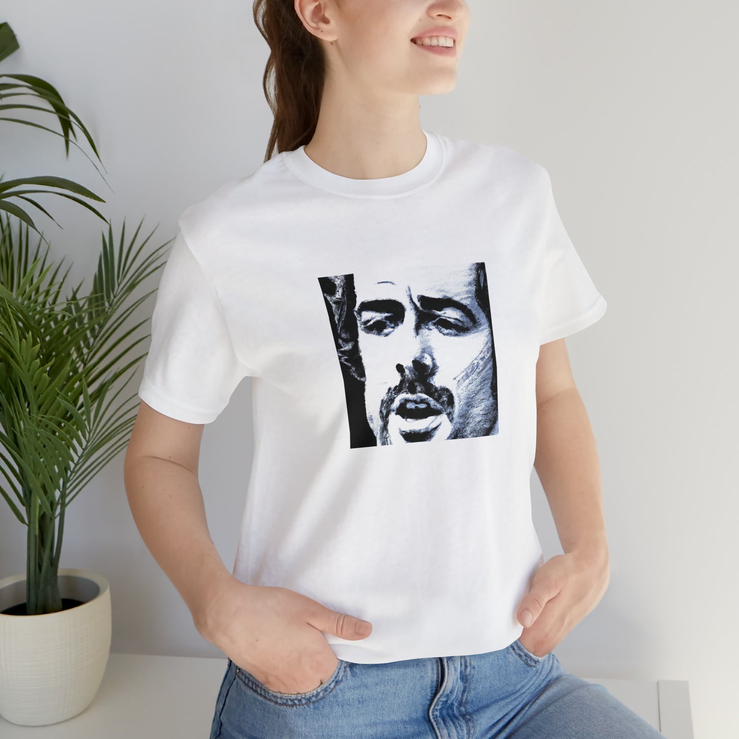 Gina Spazzini, a female streetwear designer from Italy in the 1990s. She specialized in creating bold and edgy designs that combined urban street style with a stylish Italian flair. Her signature look combined bright colors, boxy shapes-Tee