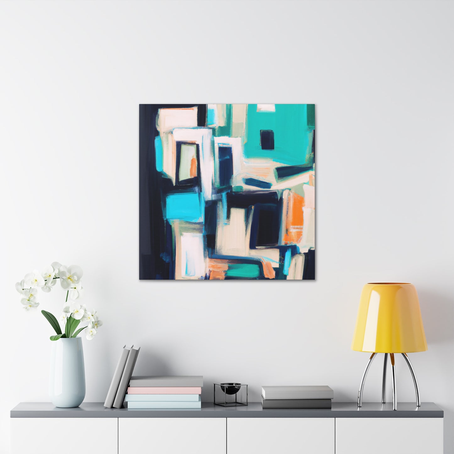 Leafy Blosswood-canvas