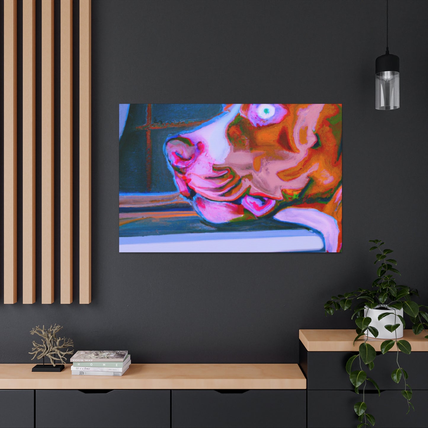 Osbertus Tiberius de Morga-canvas