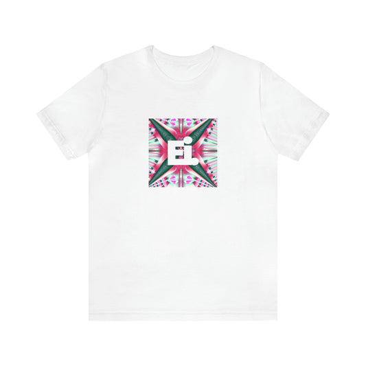 Gino Rossi, a male streetwear designer from the 1990s in Italy. His designs featured bold graphics, bright colors and retro silhouettes, drawing inspiration from the street culture scene in Italy and pop culture references from around the world. His-Tee