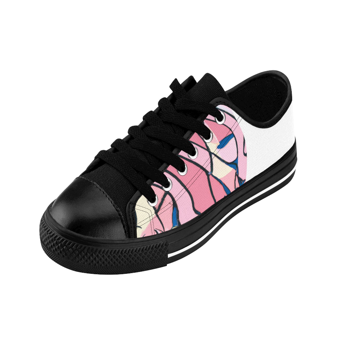 Ana Maria de Otero, a female shoe designer from Spain in the 1500s. She began her creative career as a cobbler's apprentice in Seville, learning the craft of designing and creating shoes. Her inventive and daring-low top