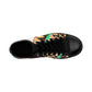 Franciso de los Monteros, a male shoe designer from Granada, Spain in the 1500s. He was known for his elaborate and unique embroidery designs on handmade leather shoes. He was particularly popular amongst the nobility and royalty-low top