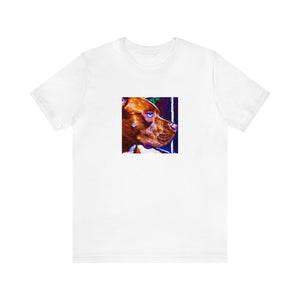 Roberta Sartorello, a female streetwear designer from Milan, Italy who rose to prominence in the 1990s. Her designs featured bold colors, asymmetrical cuts and interesting textures. She injected a fresh, modern spin on classic Italian-Tee