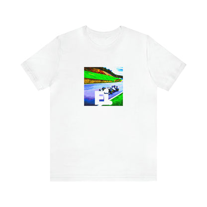Salvatore Roma, a legendary Italian streetwear designer who made a name for himself in the 90s. He is known for his bold and daring designs that seamlessly blended the fashion of Italy and the States. He often used bright colors-Tee