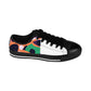 Heberto de la Fuente was an enterprising shoe designer from Spain in the 1500s. Heberto had a revolutionary vision for fashion, introducing bright and unique colors into his designs. He often used fabrics not typically seen in shoe design,-low top