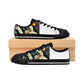 Pablo Albay, a male shoe designer from 16th century Spain. He was the most sought after designer in all of Europe, known for his creative and innovative designs of intricately decorated shoes made with the finest leathers, stitches,-low top