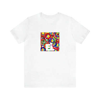 Giorgio Gioisi, a female streetwear designer from Verona, Italy in the 1990s. Giorgio was renowned for her daring designs, often featuring bright colors, wild patterns, and exaggerated silhouettes that helped to create-Tee
