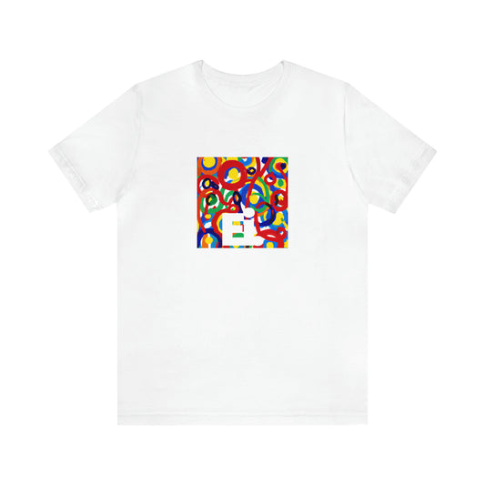 Giorgio Gioisi, a female streetwear designer from Verona, Italy in the 1990s. Giorgio was renowned for her daring designs, often featuring bright colors, wild patterns, and exaggerated silhouettes that helped to create-Tee