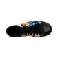 Alessandro Villa, an audacious and ambitious Spanish shoemaker from the 1500s. Having begun his career as a humble cobblers apprentice, he rose to fame as an innovative designer, creating colorful, patterned shoes decorated with jewels and-low top