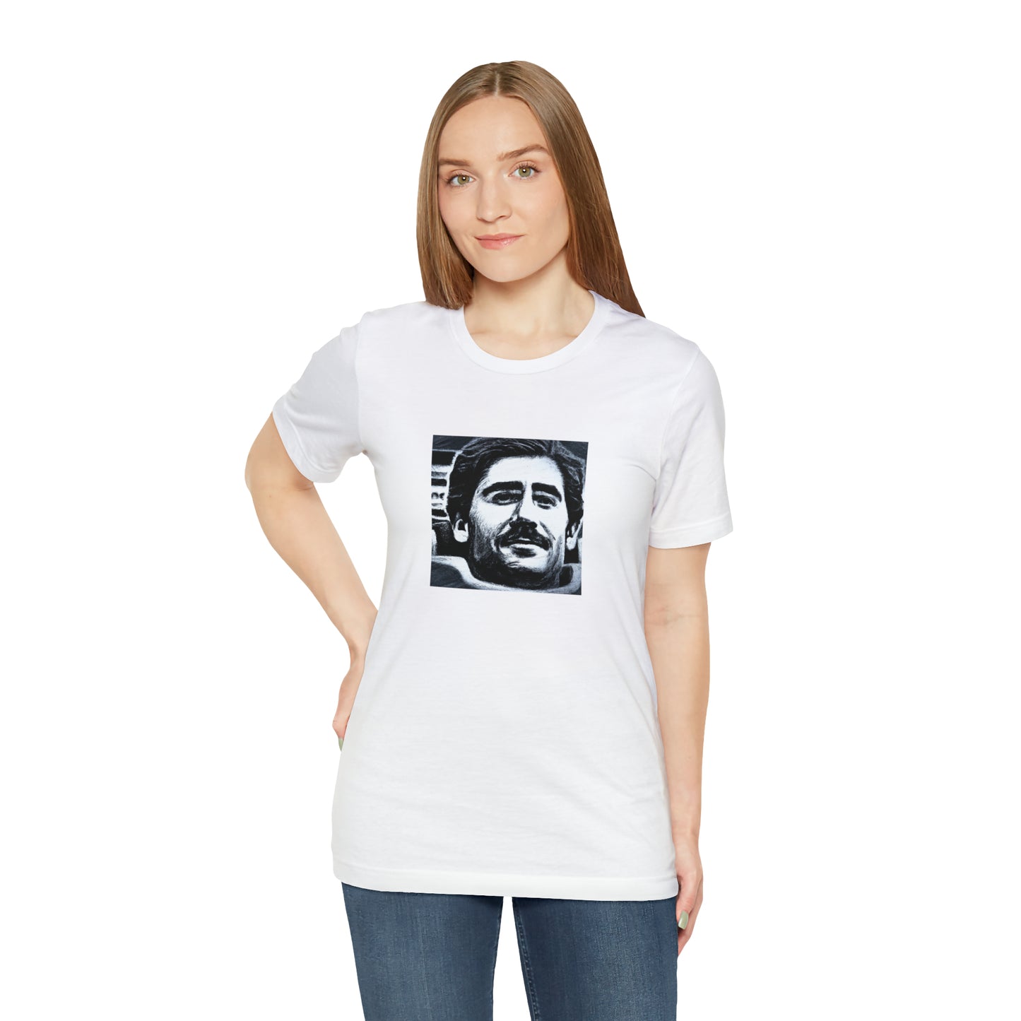 Luca Fabrizio, a legendary Italian streetwear designer from the 1990s known for his bold designs, luxurious fabrics, and masterful cuts. He gained fame by creating timeless pieces that mixed Italian tailoring with innovative streetwear culture.-Tee