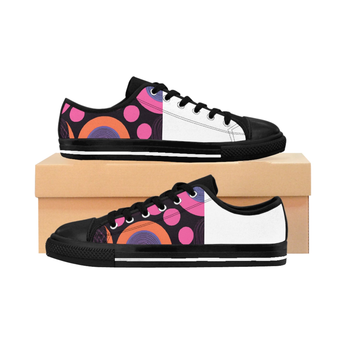 Sancho El Espléndido
Sancho El Espléndido is an infamous shoe designer from the 1500s in Spain. His creations are known for their bold colors and intricate designs. He also works extensively-low top