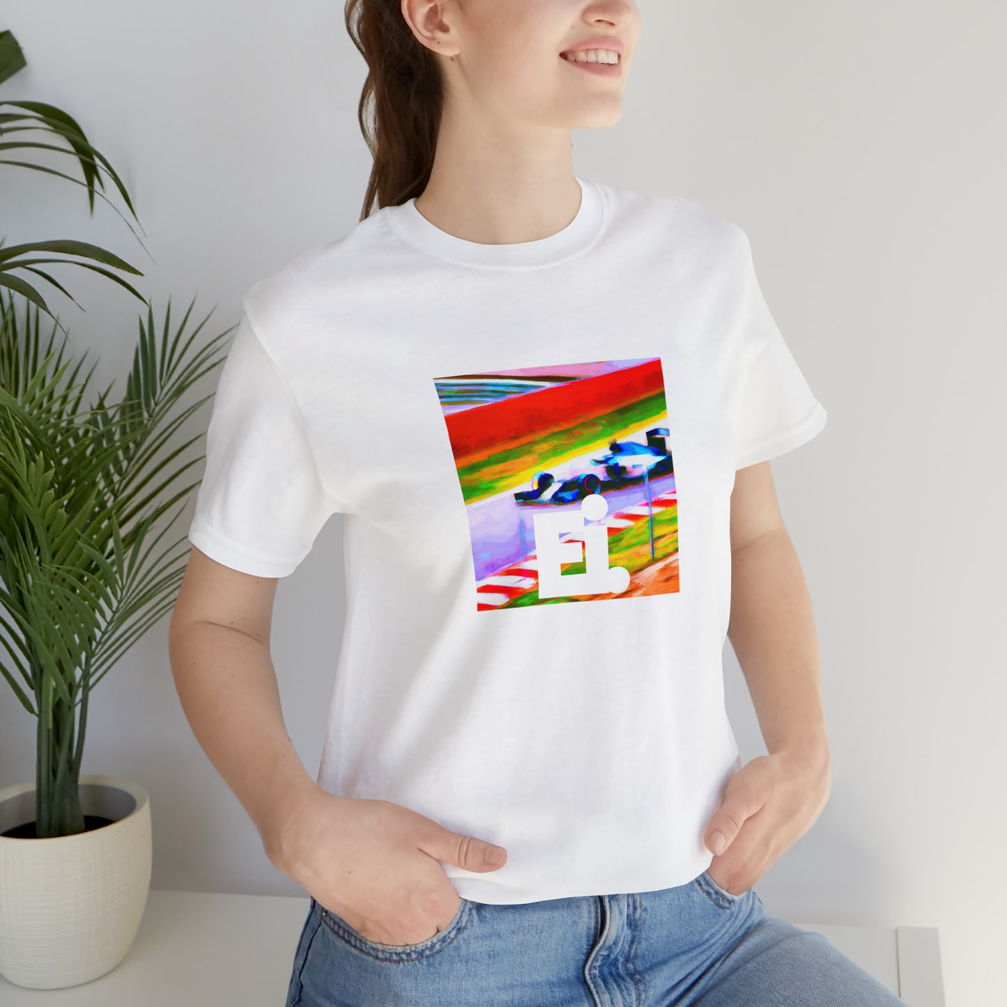 Francesca di Fonseca, an energetic, trailblazing Italian streetwear designer from the 1990s. She blended classic Italian couture with modern street style to create vibrant, edgy designs that made waves on the Milan fashion-Tee