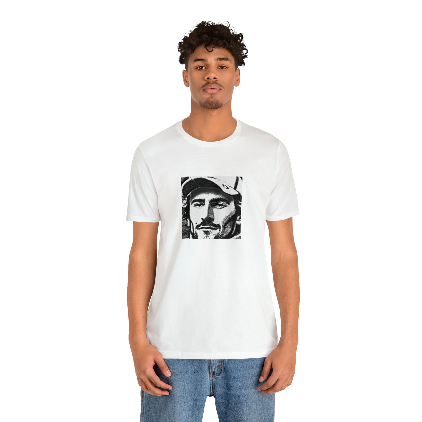 Vittorio Valente, a luxurious menswear streetwear designer from Milan, Italy in the late 1990s. His designs blended elements of classic Italian style with modern streetwear trends, creating bold and stylish looks that quickly spread throughout Europe-Tee