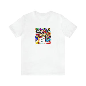 Valentina Della Moda, an Italian streetwear designer from the 1990s. She was renowned for her edgy designs, bold color combinations and bold use of patterns. She was a trailblazer of streetwear fashion, introducing-Tee