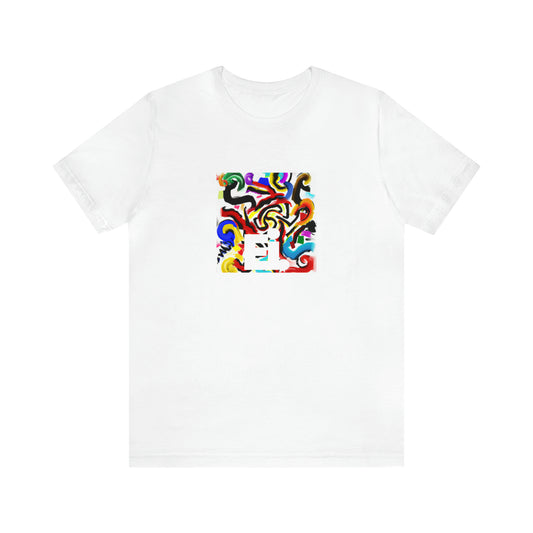 Valentina Della Moda, an Italian streetwear designer from the 1990s. She was renowned for her edgy designs, bold color combinations and bold use of patterns. She was a trailblazer of streetwear fashion, introducing-Tee